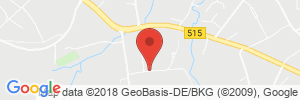 Position der Autogas-Tankstelle: 1 a Autoservice Hans Bahr in 58708, Menden