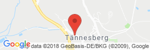 Position der Autogas-Tankstelle: AVIA-Servicestation Herbert Saller in 92723, Tännesberg