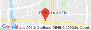 Position der Autogas-Tankstelle: AVIA Tankstelle Semmler in 93059, Regensburg
