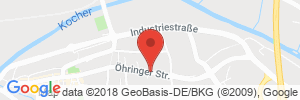Position der Autogas-Tankstelle: AVIA Tankstelle Neuenstadt in 74196, Neuenstadt