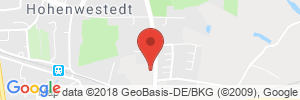 Position der Autogas-Tankstelle: Autohaus J & J in 24594, Hohenwestedt