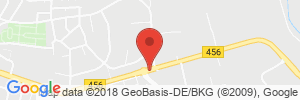 Position der Autogas-Tankstelle: Autohaus Offenbach - Shell Tankstelle in 35781, Weilburg