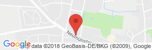 Position der Autogas-Tankstelle: Autohaus Bahns GmbH in 23812, Wahlstedt