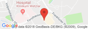 Position der Autogas-Tankstelle: JET am Real-Markt Wetzlar in 35578, Wetzlar