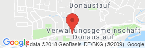 Position der Autogas-Tankstelle: AVIA-Service-Station Donaustauf in 93093, Donaustauf