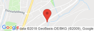 Position der Autogas-Tankstelle: Kaiser Mineraloel und Tankstellen GmbH in 59872, Meschede