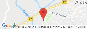 Position der Autogas-Tankstelle: Günther Berger & Sohn in 57537, Wissen