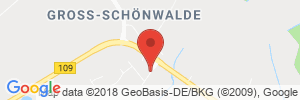 Position der Autogas-Tankstelle: OIL! Tankstelle in 17491, Greifswald-Gross Schönwalde