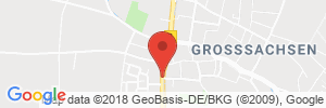 Position der Autogas-Tankstelle: Autohaus Bontenakel in 69493, Hirschberg