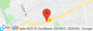 Position der Autogas-Tankstelle: Tankstop B1 - Robert Fischer TTS in 33154, Salzkotten