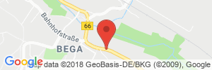 Position der Autogas-Tankstelle: Autohaus Zeisberg in 32694, Dörentrup