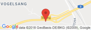 Position der Autogas-Tankstelle: AVIA in 93161, Sinzing