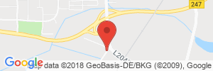 Position der Autogas-Tankstelle: Autohaus Reisner GmbH in 37327, Leinefelde