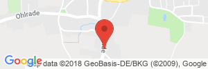Position der Autogas-Tankstelle: Freie Tankstelle Wulff in 24803, Erfde