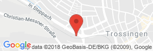Position der Autogas-Tankstelle: Tankstelle Framke GmbH in 78647, Trossingen