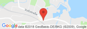 Position der Autogas-Tankstelle: AVIA-Tankstelle W. Waziri in 23714, Bad Malente
