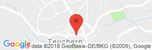 Position der Autogas-Tankstelle: DB Tankstelle in 06682, Teuchern