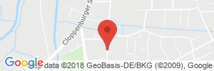 Position der Autogas-Tankstelle: Q1 Tankstelle in 26133, Oldenburg