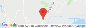 Position der Autogas-Tankstelle: AVIA Tankstelle Enrico Wegner in 23970, Wismar