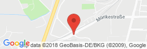 Position der Autogas-Tankstelle: Gebr. Lotter KG in 71631, Ludwigsburg