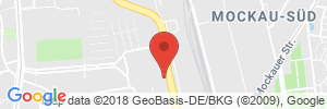 Position der Autogas-Tankstelle: Star Tankstelle Reinwald in 04129, Leipzig