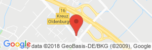 Position der Autogas-Tankstelle: AVIA Service-Station Thomas Herrlich in 26135, Oldenburg-Tweelbäke