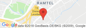 Position der Autogas-Tankstelle: Auto-Schaller in 71229, Leonberg