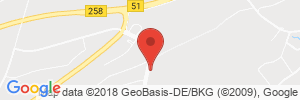 Position der Autogas-Tankstelle: ARAL Tankstelle Helmut Blens in 53945, Blankenheim