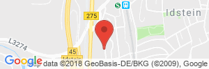 Position der Autogas-Tankstelle: Shell SB-Station Willi Recker in 65510, Idstein
