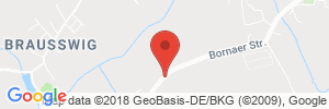 Position der Autogas-Tankstelle: LZB GMBH in 04567, Kitzscher