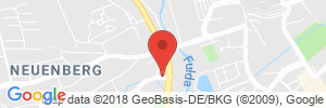 Position der Autogas-Tankstelle: AVIA FAUST in 36041, Fulda