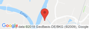 Position der Autogas-Tankstelle: Raiffeisen Ems-Hümmling eG in 49762, Lathen