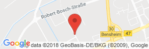 Position der Autogas-Tankstelle: Keller Gase u. Technik GmbH in 64625, Bensheim