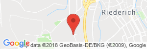 Position der Autogas-Tankstelle: Fa. Penker Autohaus in 72585, Riederich