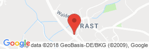 Position der Autogas-Tankstelle: Autohaus Stadler in 88605, Sauldorf-Rast