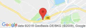 Position der Autogas-Tankstelle: Lothar Cämmerer-Autoservice in 99887, Georgenthal