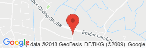 Position der Autogas-Tankstelle: Raiffeisen Handels-GmbH in 26736, Krummhörn, OT Pewsum