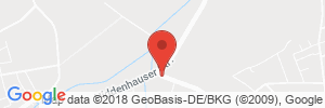 Position der Autogas-Tankstelle: Tankstelle Ulrich Hempelmann in 32120, Hiddenhausen
