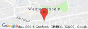 Position der Autogas-Tankstelle: Westfalen-Tankstelle Elisabeth OBrien in 49492, Westercappeln