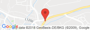 Position der Autogas-Tankstelle: Esso-Station Lipp in 73230, Kirchheim