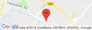 Position der Autogas-Tankstelle: AVIA Tankstelle Ziegler in 93354, Siegenburg