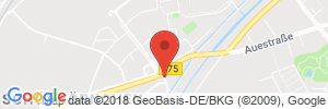 Position der Autogas-Tankstelle: Autohaus B + L GmbH in 08371, Glauchau