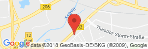 Position der Autogas-Tankstelle: AVIA Tankstelle Hans-Jürgen Lebens in 23795, Bad Segeberg