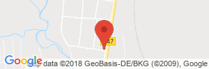 Position der Autogas-Tankstelle: BFT Tankstelle Ritter in 99974, Mühlhausen