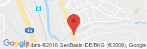 Position der Autogas-Tankstelle: BFT Tankstelle Henner Späth in 35764, Sinn