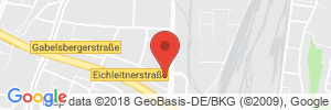 Position der Autogas-Tankstelle: ARAL Tankstelle (LPG der ARAL AG) in 86199, Augsburg