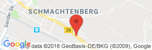 Position der Autogas-Tankstelle: Autohaus Trummer GmbH (AVIA) in 97475, Zeil am Main