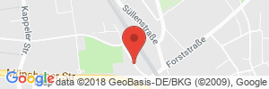 Position der Autogas-Tankstelle: GG Autogas, Inh. Wolfgang Grünewald in 40597, Düsseldorf