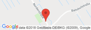 Position der Autogas-Tankstelle: NORDOEL Tankstelle in 25715, Eddelak