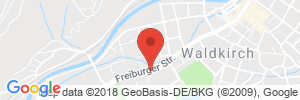 Position der Autogas-Tankstelle: Esso Station Emil Ruf Inh. Barbara Fackler in 79183, Waldkirch